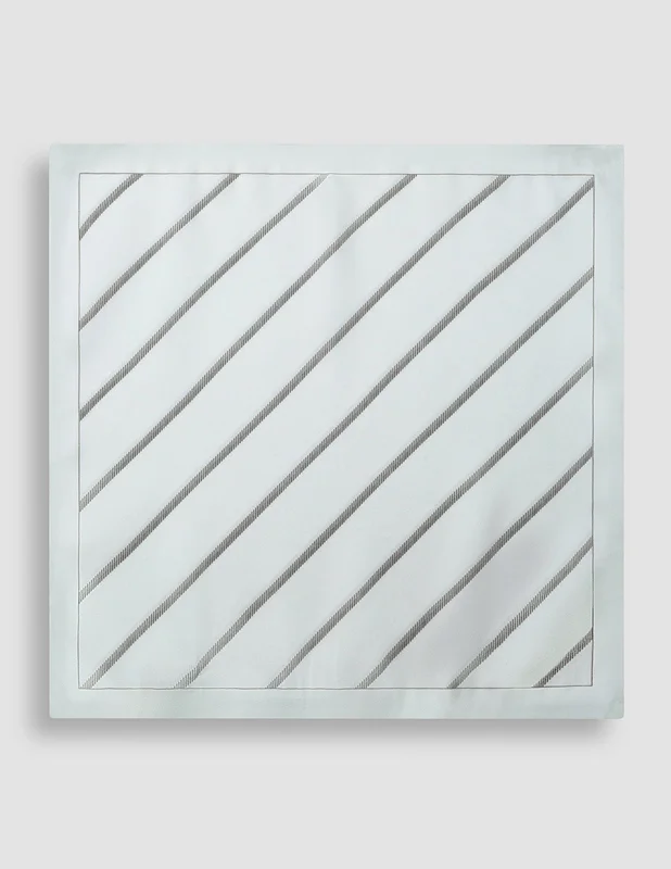 Shaping New Tomorrow - Pocket Square - Sand Herringbone - Herre - Størrelse One Size