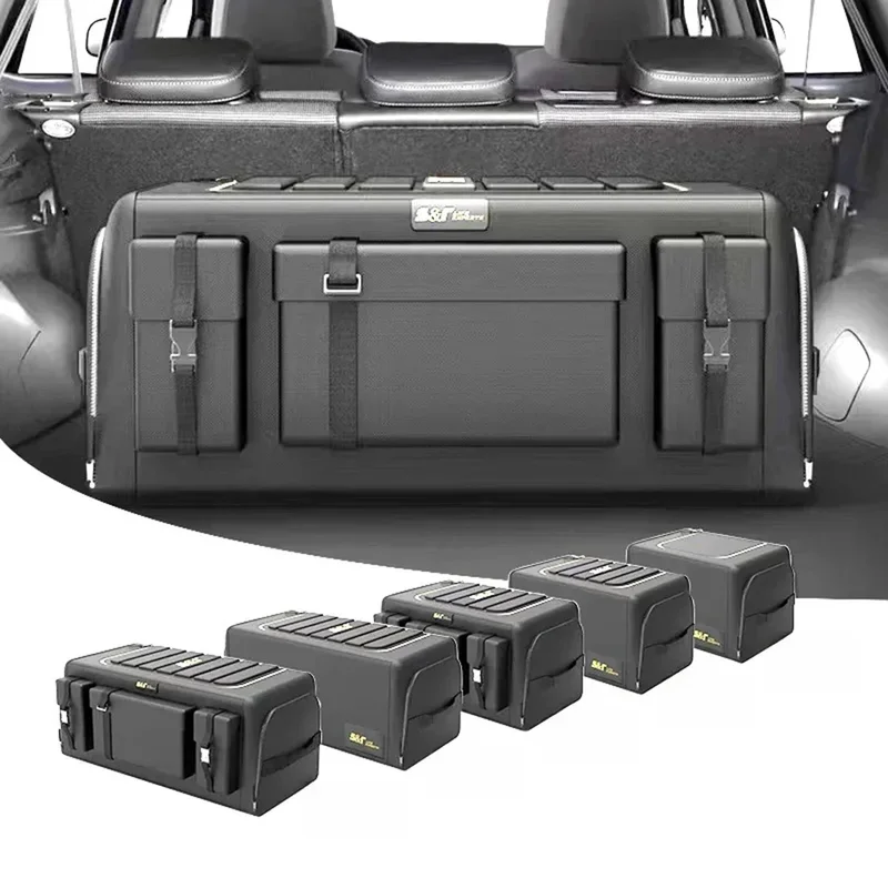 AliExpress - Auto Trunk Organizer Box Große Kapazität Auto Multiuse Werkzeuge Lagerung Tasche Oxford Tuch Falten für Notfall Lagerung Box