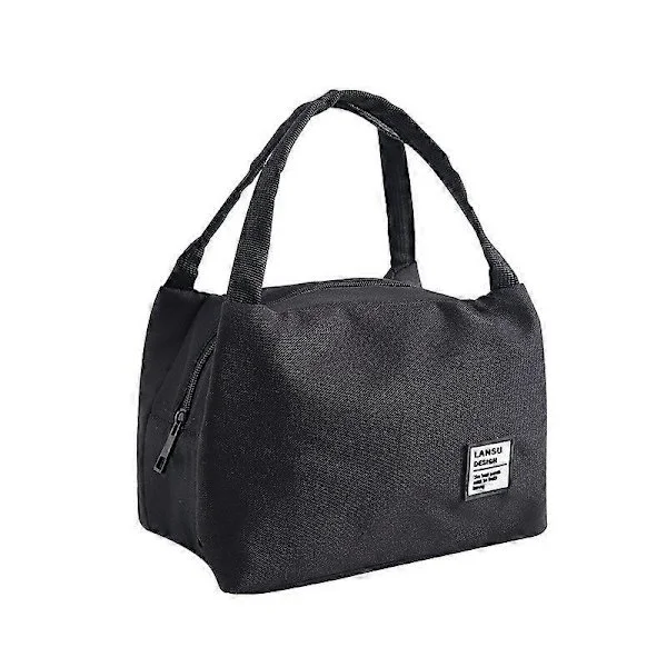 Fashionabla portabla lunchväska, termiskt isolerad mat picknick lunchväskor för kvinnor barn män kylväska lunchlåda väska tote lunchlådor & tygväskor