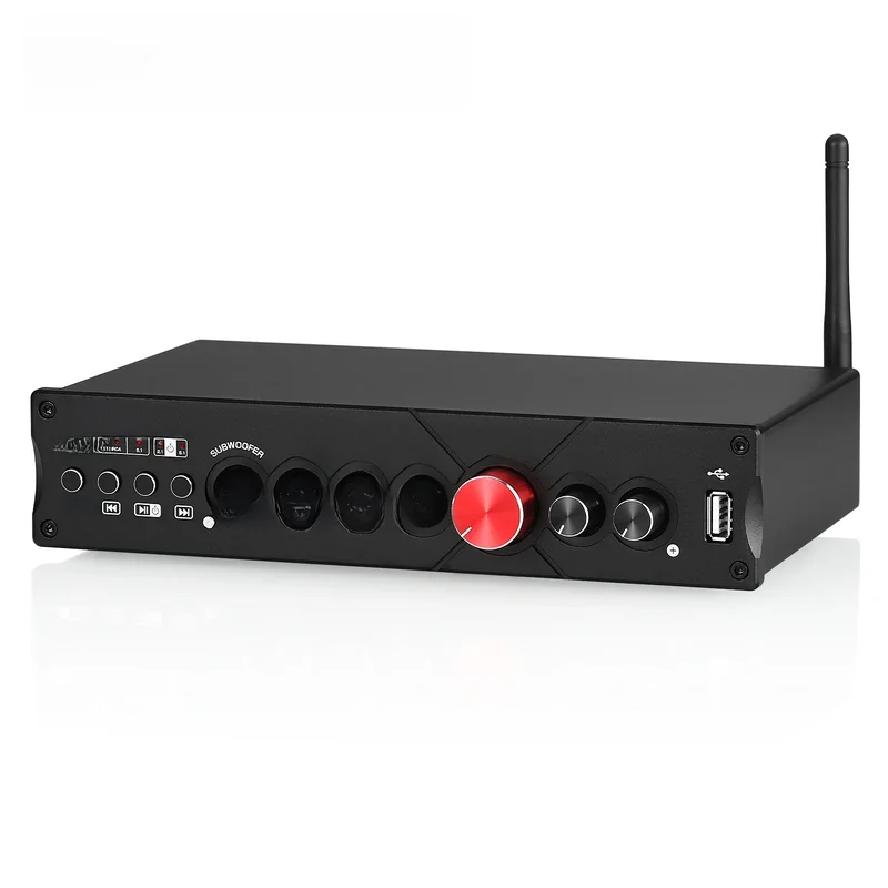AliExpress - Nobsound M5.1 Digitaler Bluetooth-Empfänger 5.1-Kanal-Koaxial-/Optisch-Heimkino-Leistungsverstärker U-Disk-Subwoofer-Verstärker
