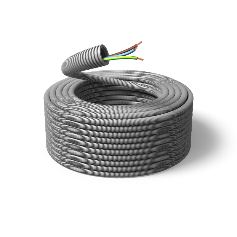 PM FLEX FK Kabel fördragen, 100 m 3G1.5 mm², ytter-Ø16 mm, Anslutningsdon & kablar