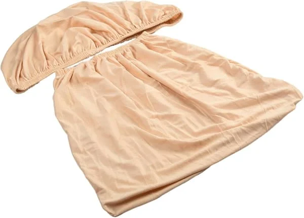 Stretch Stolskydd Datorstolar Hemmakontor och (Beige) Beige för Svängbara Lämplig Hotell Evenemangsplats Applikationer