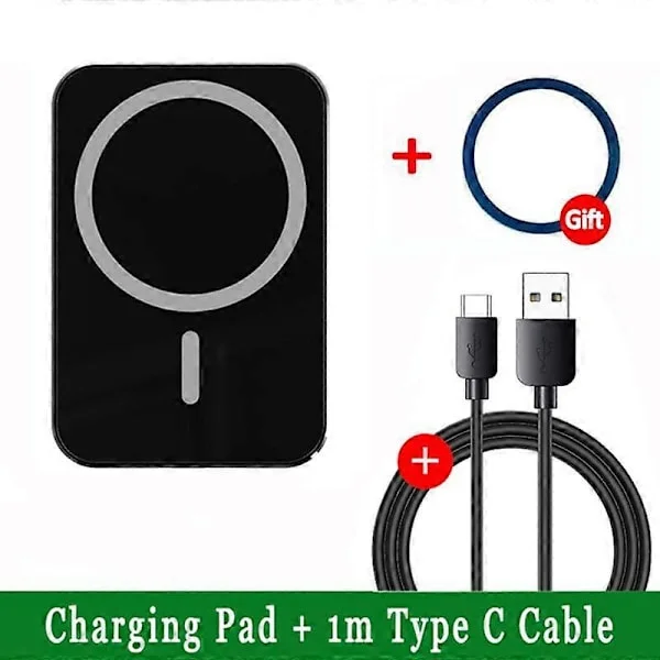 60W Magnetisk Snabb Trådlös Billaddare Telefonhållare Bil Luftventil Ställ Telefonhållare Trådlös Laddare för iPhone 14 12 13 Pro Samsung Macsafe