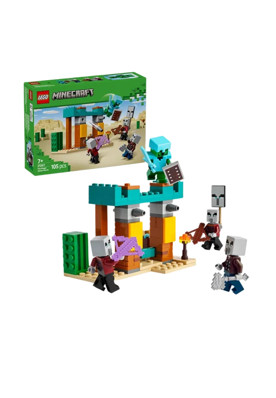 LEGO Minecraft Fybornas ökenpatrull 21267 Byggsatser Unisex ONESIZE