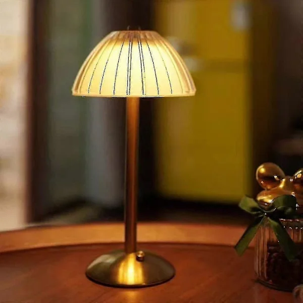 Trådlös Bordslampa, Uppladdningsbar LED Bordslampa, Bordslampa Med Batteri, Dimbar LED Bordslampa