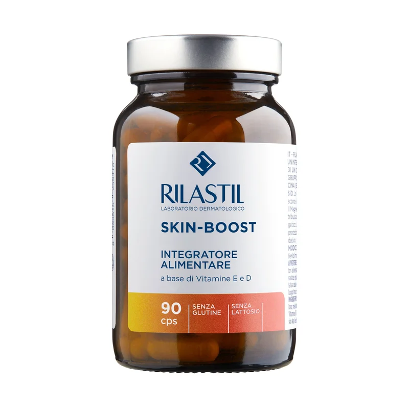 Rilastil Integratori Skin-Boost Integratore Alimentare 90cps - Integratore Pelle