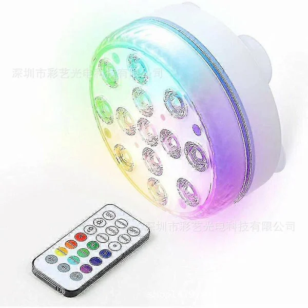 Lay-z-spa LED Boblebad Lys Tilbehør 7 Farger Undervannslys