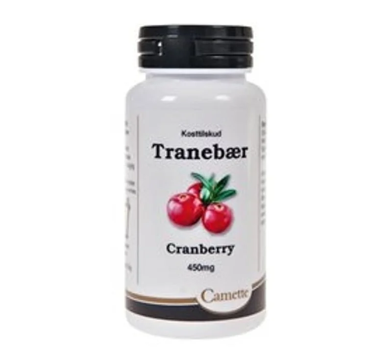 Camette Tranebær 90 kaps., Helse & Madvarer, Ingredienser, Tranebær