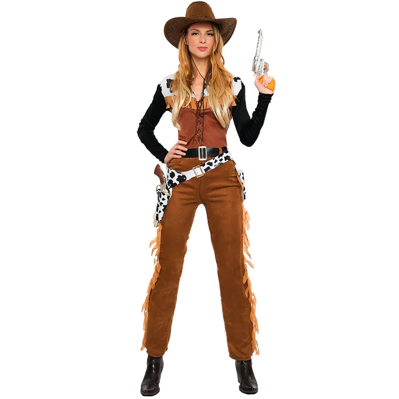 Kostyme Cowboy Dame