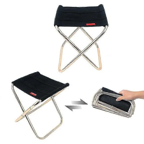 Portable Folding Chair, Portable Aluminum Alloy Folding Chair for Outdoor Fishing, Camping, Picnic, Beach, Folding Chairs