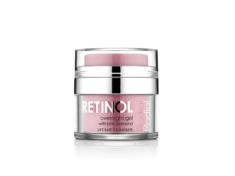 Rodial Pink Diamond Retinol Overnight Gel Deluxe 9 ml, Hudpleje, Ansigtspleje, Natcreme