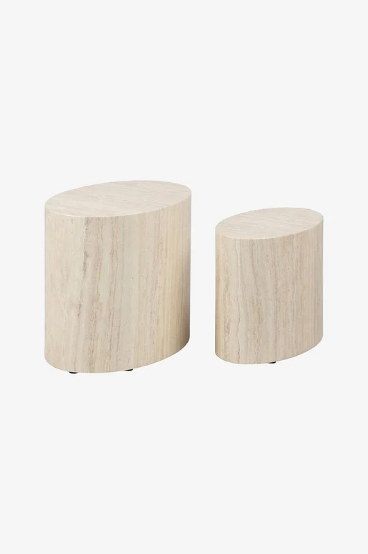 AC Design Furniture - Sohvapöydät Molly, 2 kpl - Luonnonväri - Sohvapöydät - - Homeroom