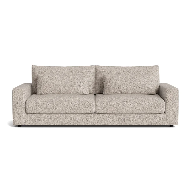 Sevilla 3 personers sofa - Puente Lys Greige - 238x108x85 - Sofa, 3 personers sofa