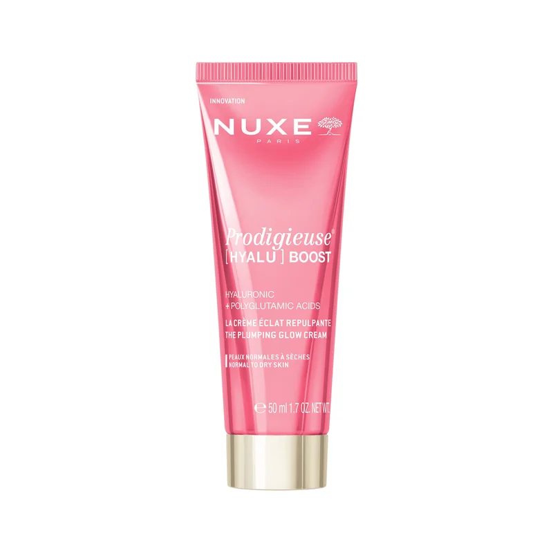 Nuxe Prodigieuse [Hyalu] Boost Crema Illuminante Rimpolpante 50ml - Crema viso giorno illuminante