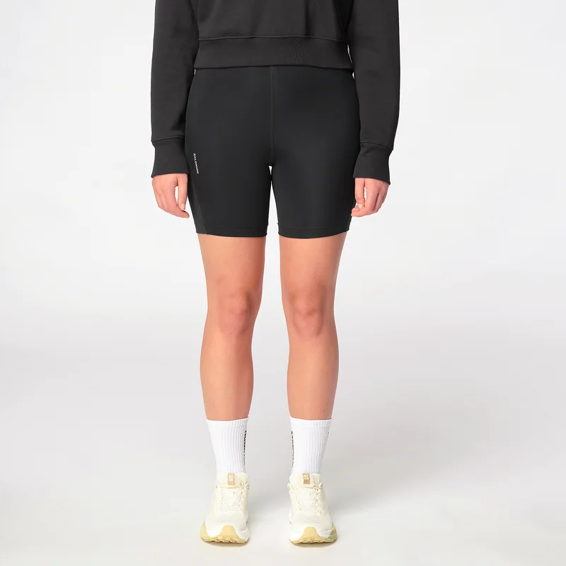 Salomon - Tights Bekleidung Shkout C Shrt Tights 6" W - Deep Black