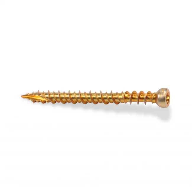 Heco 9620000 Listskruv gulkrom, torx 3,9 x 41 mm, 150-pack, Infästning