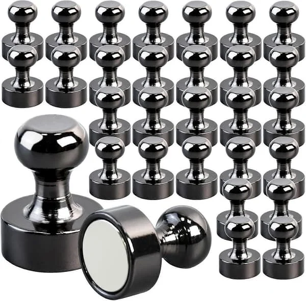 30-pack magneter Starka magneter Små neodymmagneter för kylskåp Whiteboard Magnettavla Hantverk Hemmakontor och Skola Minimagneter 30 st