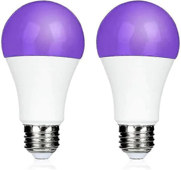 9w E27 LED-lampe til neonfest 395nm sort lys, lilla UV-lys, UV LED sort lys, fest UV-lys, kropsmaling, børnefødselsdag