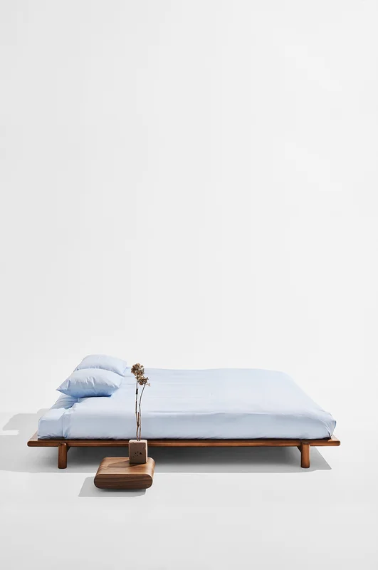 Jotex - Grenen Bedframe 180 Cm Walnoot Walnoot - Julie - Koop Pastill - Meubels bij Jotex
