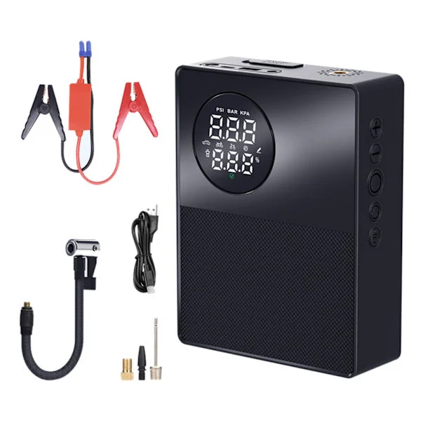 [RM]SUV Bærbar Bil Jump Emergency Power Starter Auto Batteri Booster Oplader Indbygget Nød LED Lommelygte Hurtig Opladning