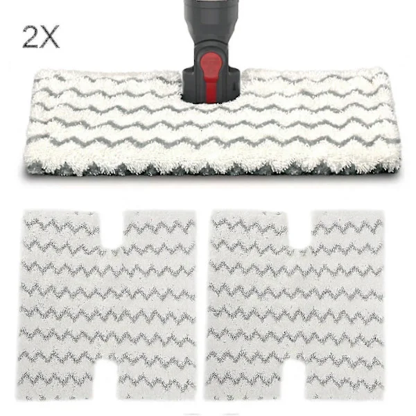 2-pakning erstatningsputer til Shark Steam Mop S6001 S6003 Flip Steam Mop Pads