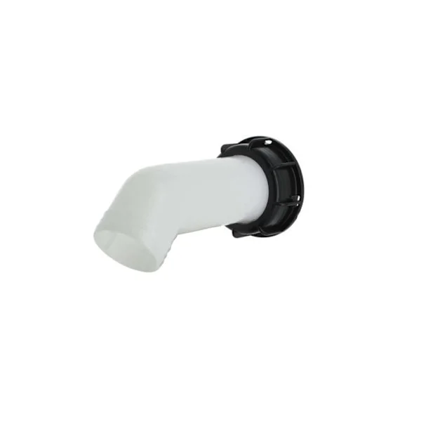 S60X6 fitting til 1000L vandtank - Forlænger Diameter 40 mm - S60X6 1000 liter vandtank fitting