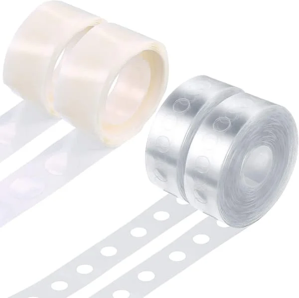 Ballongbue Dekorstripe Kit 2 Ruller 16 Fot Ballongtape Striper Med 2 Ruller Ballonglim Punktklistremerker (Ballongstripe Sendes Tilfeldig