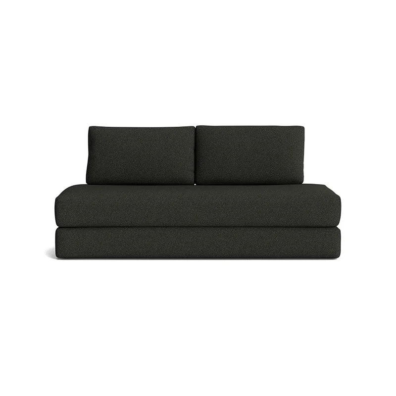 Fold 3 personers sovesofa - Bouclé Antracit - 202,5x81x88 - Sofa, sovesofa