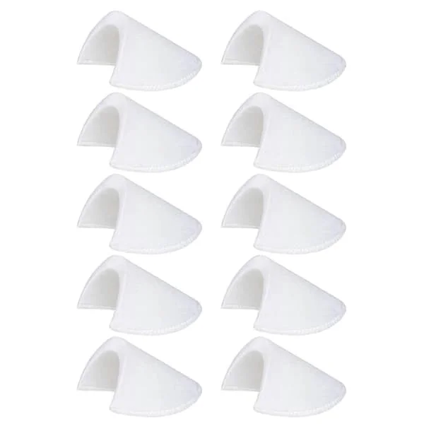 Par skulderpuder 15x9cm syning skulderpude svamp skulderpude til kvinder mænd jakkesæt frakke jakker tøj