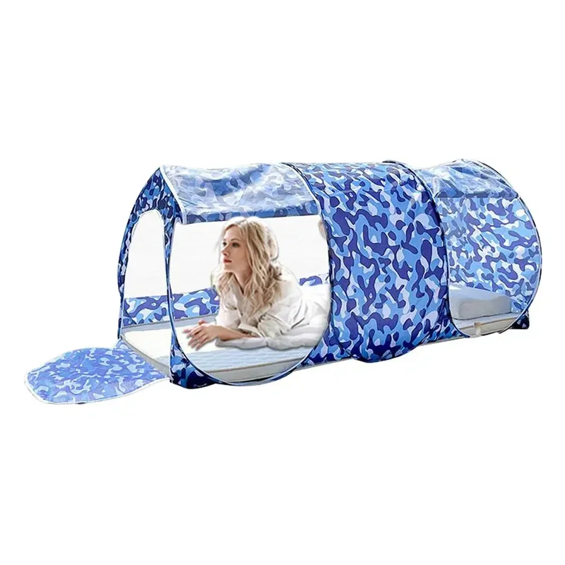 AliExpress - Lit en filet pliant Portable, tente à ouverture instantanée, abri multifonctionnel, moustiquaire pour Camping en plein air