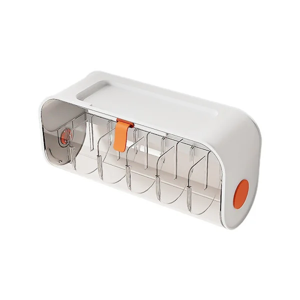 Underwear Organizer, Punch-Free Transparent Underwear Shelf Cabinet Wardrobe, Hanging Storage Organizer, for Bras Underwear Socks