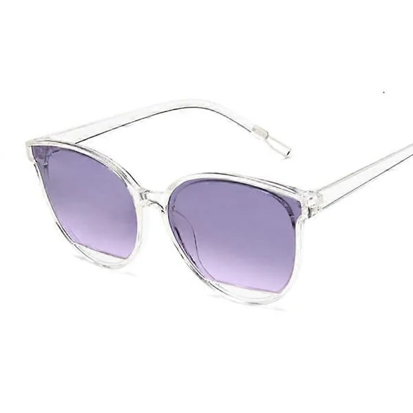 Retro Spejlsolbriller Dame Vintage Cat Eye Sorte Solbriller (FMY)