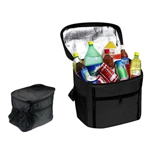 Slitesterk Termisk Isolasjon, Sammenleggbar Design Isolasjon Camping Oxford Stoff Lunsjpose, Bærbar for Bedrifter, Lærere, Studenter, Kvinner, Menn,