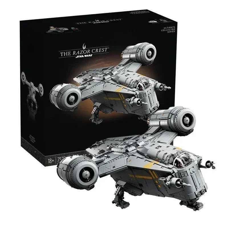 AliExpress - Bandai Neuerscheinung 75331 UCS The Razor Crest Bausteine 6187 Teile Raumschiffmodell Geburtstagsgeschenke kompatibel mit LEGO-Steinen