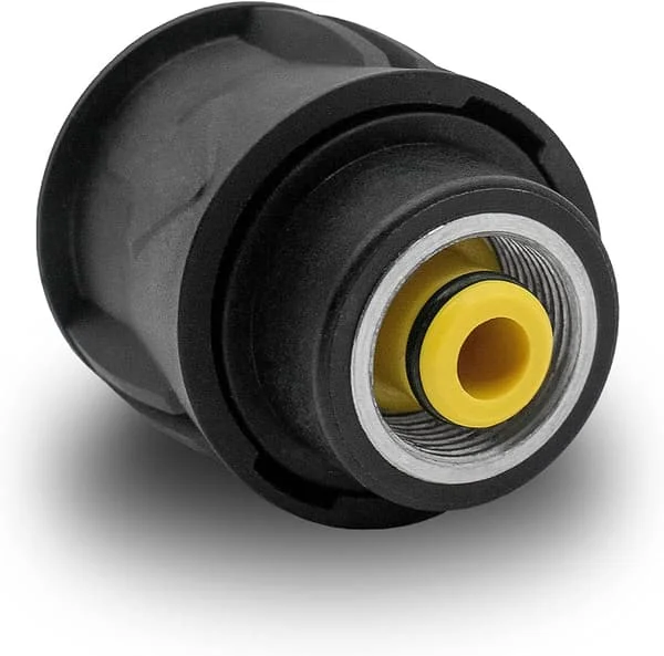 14 mm 1-pack tillbehör till högtryckstvätt (k2-k7): Karcher snabbkoppling för högtryck, Karcher slanganslutningsadapter, Karcher-koppling med hongänga