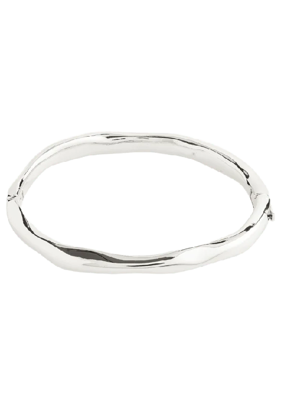 Pilgrim Harrison Bangle Silver-Plated Smycken & klockor Dam Silver ONESIZE
