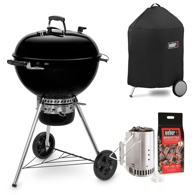 Weber Master-Touch GBS SE E-5755 med tändpaket och överdrag kolgrill | Utematlagning > Grillar > Kolgrill | Bagaren och Kocken