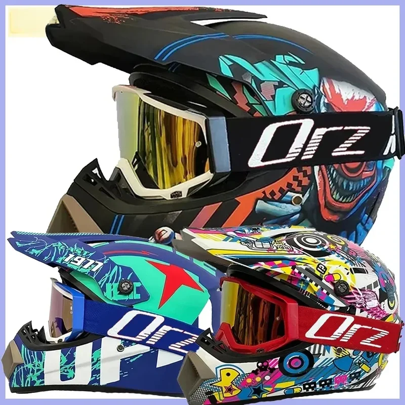 AliExpress - Casque léger approuvé moto course vélo casque enfant ATV vélo descente vtt DH Cross casque capacetes DOT hommes femmes
