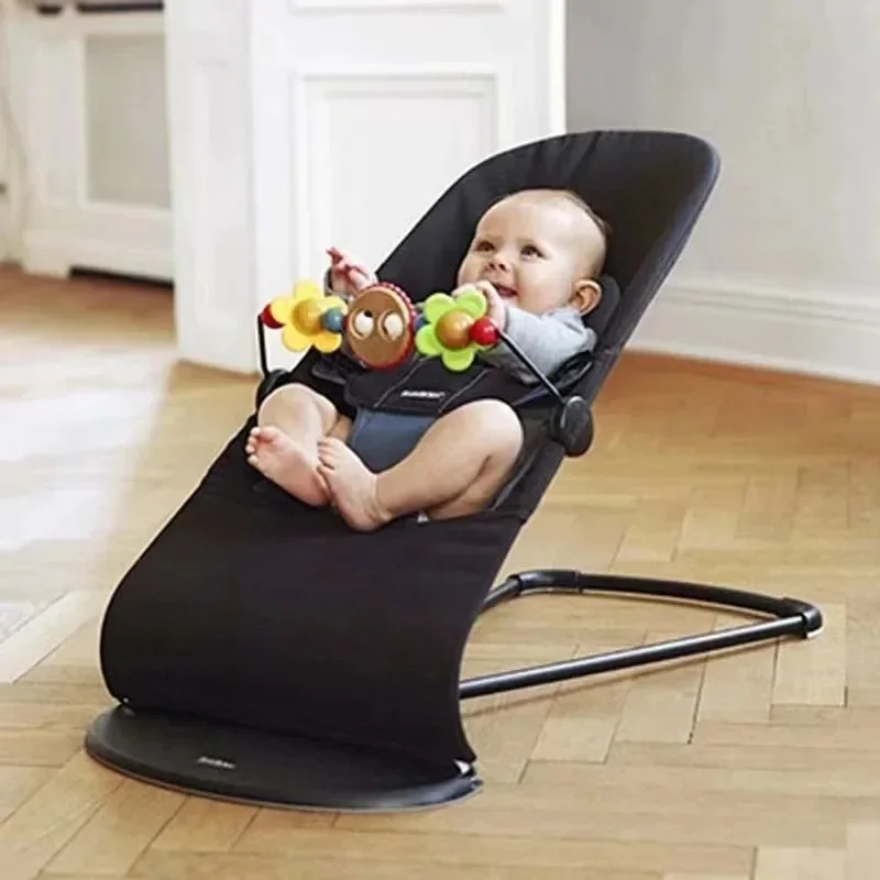AliExpress - Baby-Rocker-Stuhl, Liegestuhl, faltbarer Türsteher mit Vibration für Neugeborene von 0–12 Monaten, für alle Jahreszeiten, keine Musik