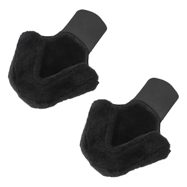 Ear Warmers Bicycle Helmet, Earmuffs Wind, Fits All Helmets, Black-FM-