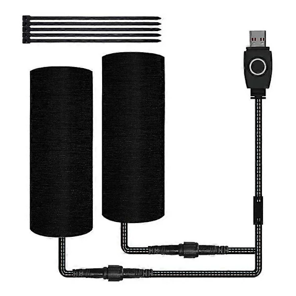 Type A WUPP CSZH-974D4 5V USB-varmehåndtak med 3-modus justerbar temperatur, borrelåsversjon