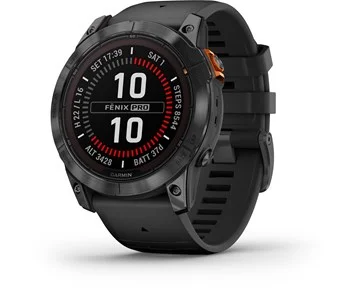 Garmin Fenix 7X Pro 51mm - Solar Black - Träningsklocka för både vardag och äventyr