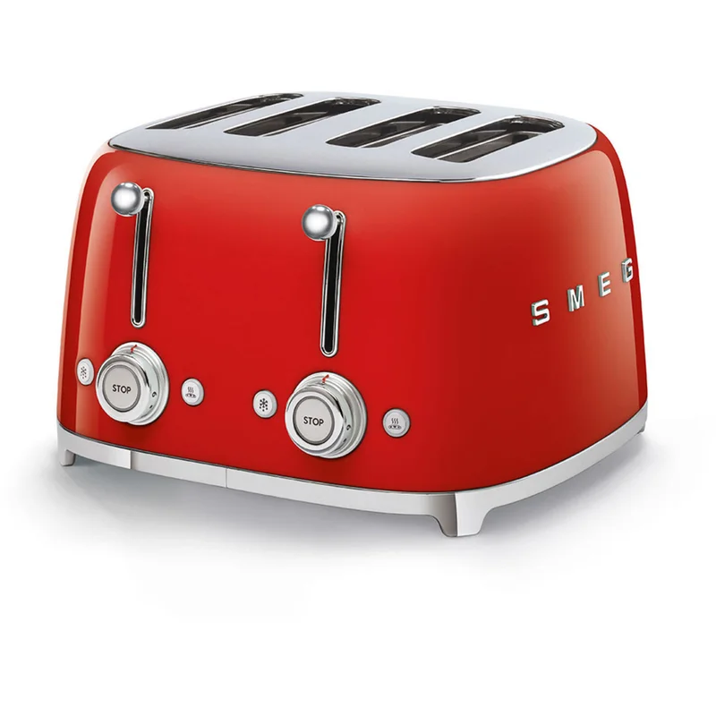 Smeg Leivänpaahdin TSF03, punainen