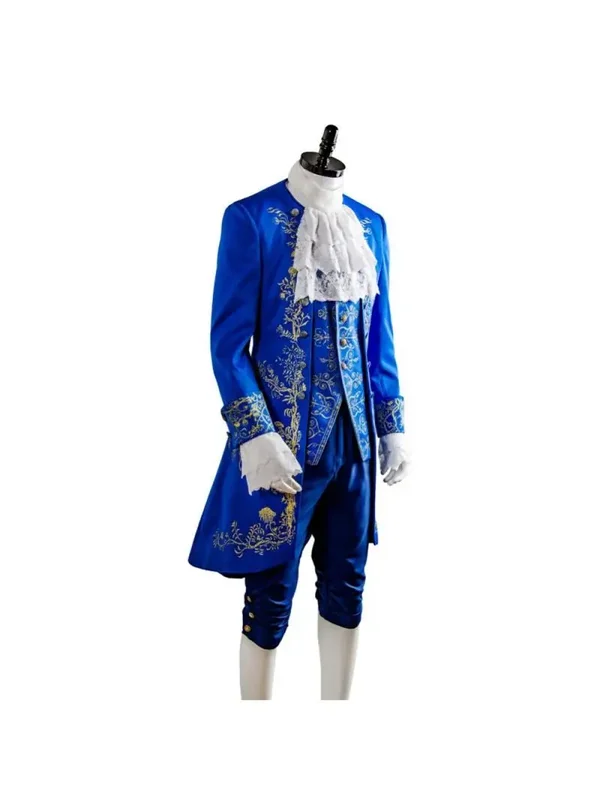 AliExpress - Costumes Cosplay bleu uniforme adulte Halloween fête hommes déguisement film Prince vêtements beauté la bête Costumes 2025