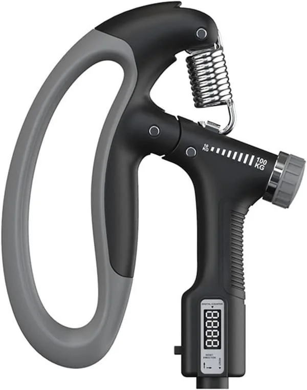 Grip Strength 10-100kg Grip Strength Trainer - Adjustable Grip Strength with Stainless Steel