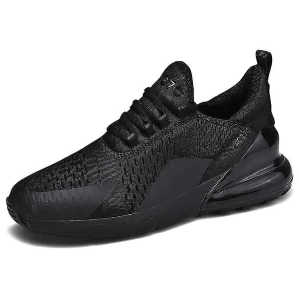 Men's Air Sports Running Shoes Breathable Sneakers Universal All Year Women's Shoes Max 270 Black 37