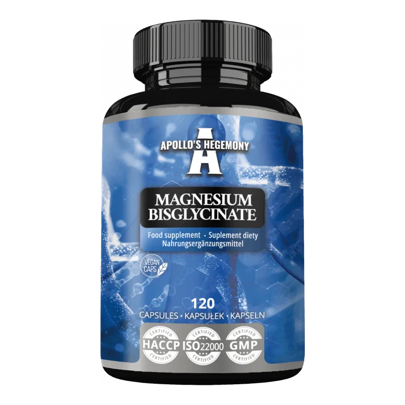 Magnesium bisglycinat 100 mg – 120 vegkapsler