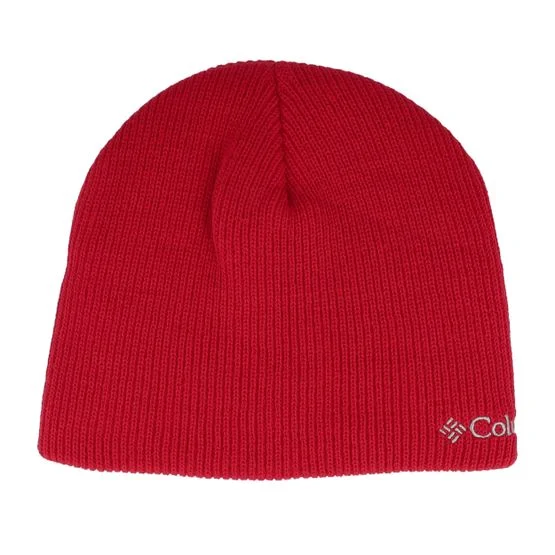Kinder Columbia - Rot traditionalbeanie Mütze - Kinder Whirlibird Watch Mountain Red Beanie Rot Kinder Strick Beanie Warm Rot