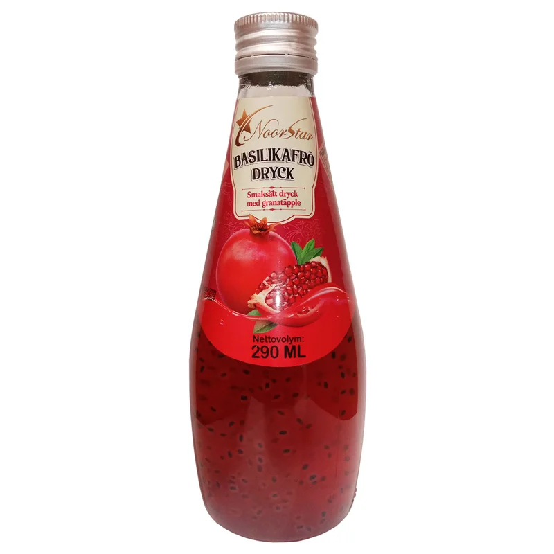 Granatäppledryck med Basilikafrön 290 ml