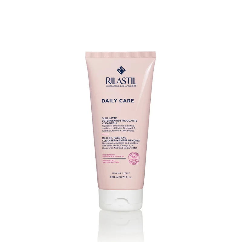 Rilastil Daily Care Olio Latte detergente 200ml - Olio detergente viso